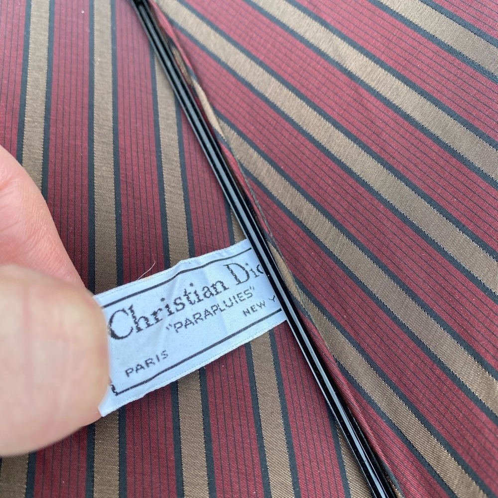 DIOR Vintage authentic Christian Dior all wood umbrella parasol (SOLD) - Picture 3 of 10